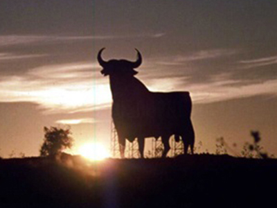 El toro de Osborne en Cabanillas